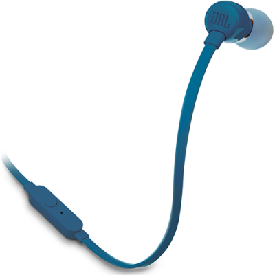 JBL T110 In-ear Handsfree with 3.5mm Plug Blue
