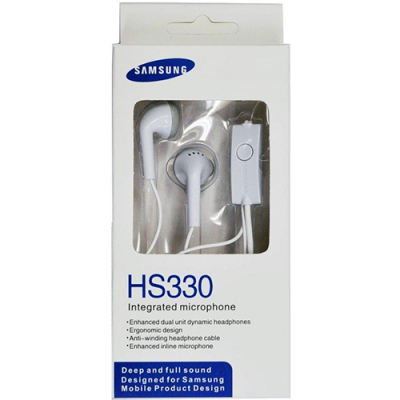Stereo Handsfree Samsung HS330 3.5mm white